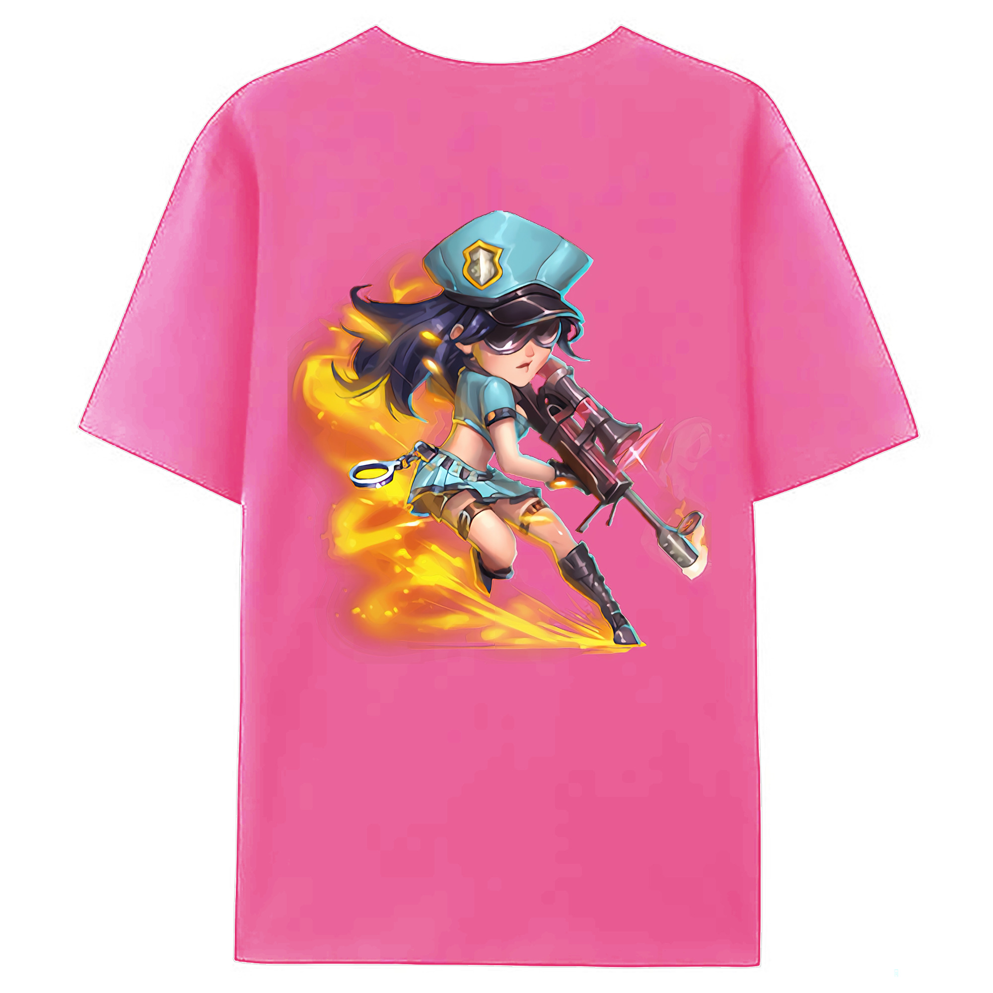 （画像用） リーグ・オブ・レジェンド League of Legends LOL レディース半袖Tシャツ(バックプリント)